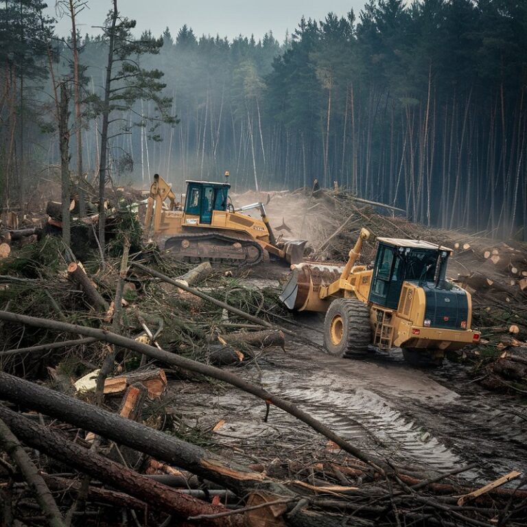 Hyderabad Forest News - forest-being-destroyed
